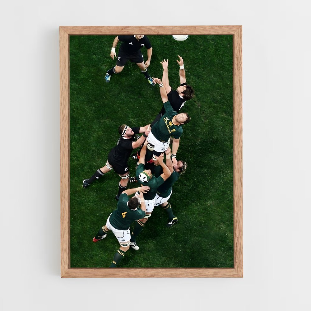Poster New zealand – affiche Rugby (vue 4)